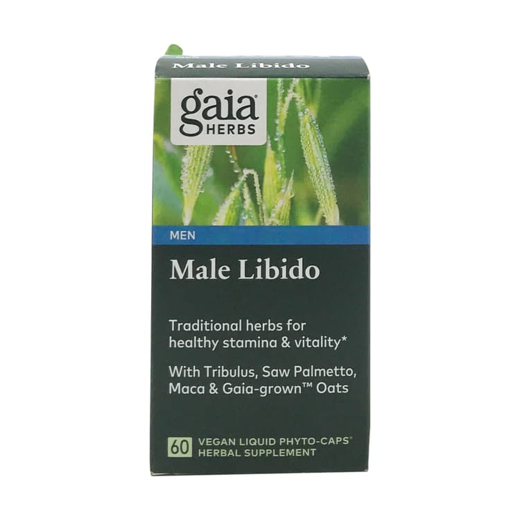 Gaia Herbs Male Libido With Gaia-Grown Oats