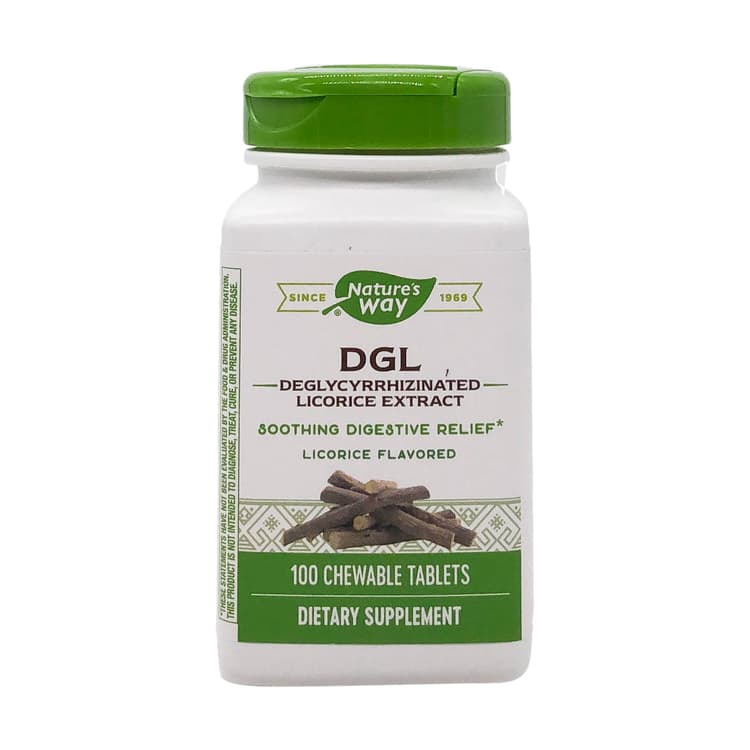 Nature'S Way Dgl Chewables, 100 Chewable