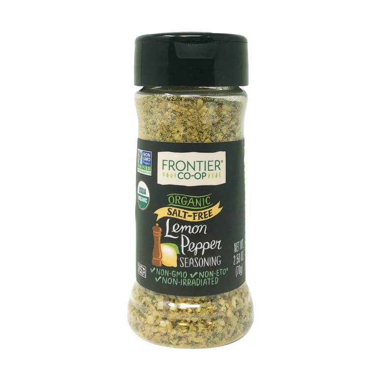 Frontier Co-Op Organic Salt Free Lemon Pepper Seasoning