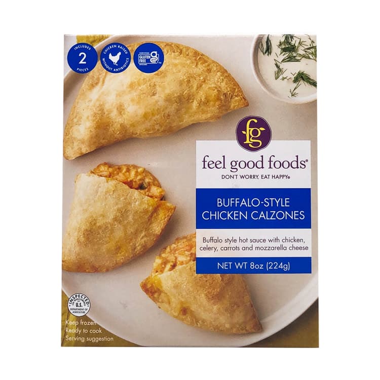 Feel Good Foods Buffalo-Style Chicken Calzones