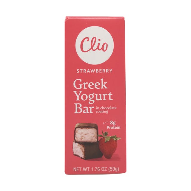 Is it Pescatarian? Clio Snacks Strawberry Greek Yogurt Bar