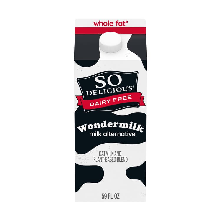 So Delicious Dairy Free Wondermilk Oatmilk And Plant-Based Blend