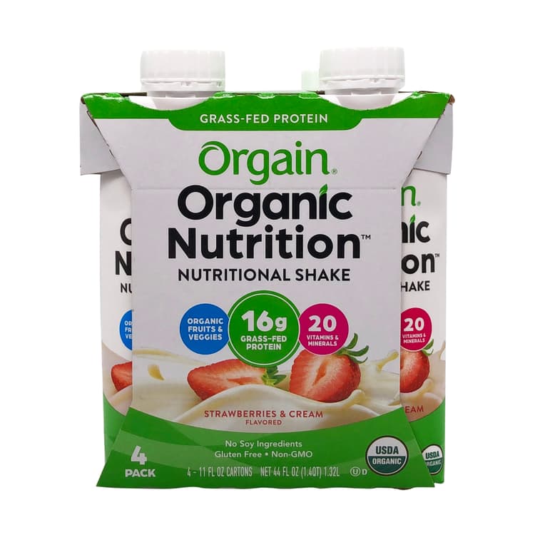 Orgain Nutritional Shake Organic Strawberries & Cream