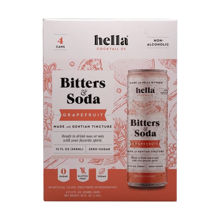 Hella Cocktail Co. Grapefruit Bitters & Soda