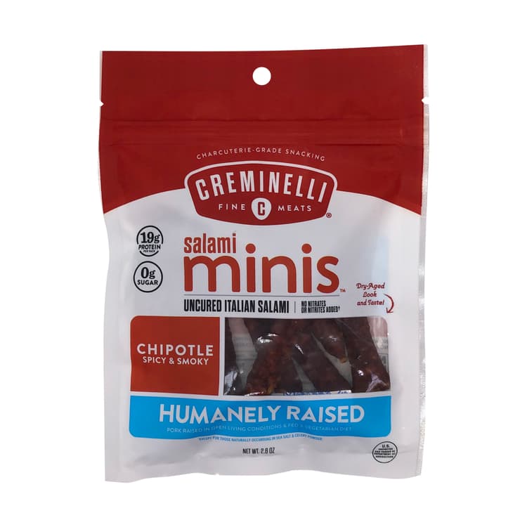 Creminelli Chipotle Spicy & Smoky Salami Minis