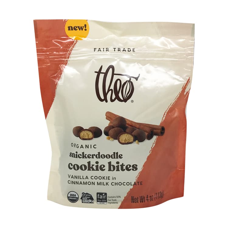 Theo Organic Snickerdoodle Cookie Bites