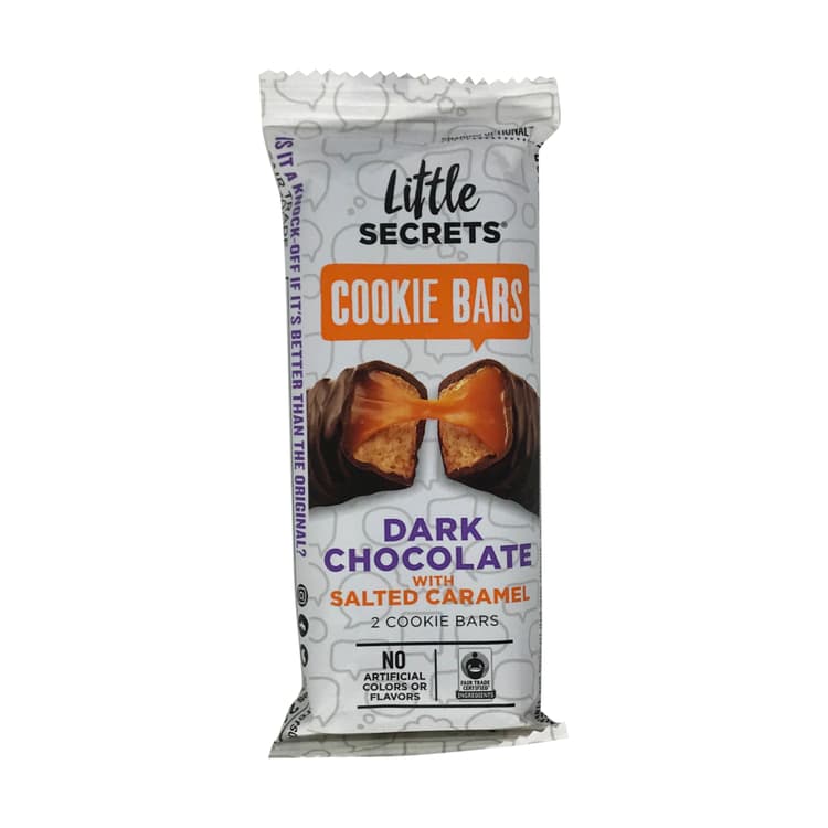Little Secrets Dark Chocolate With Sea Salt Covered Cookie Bar