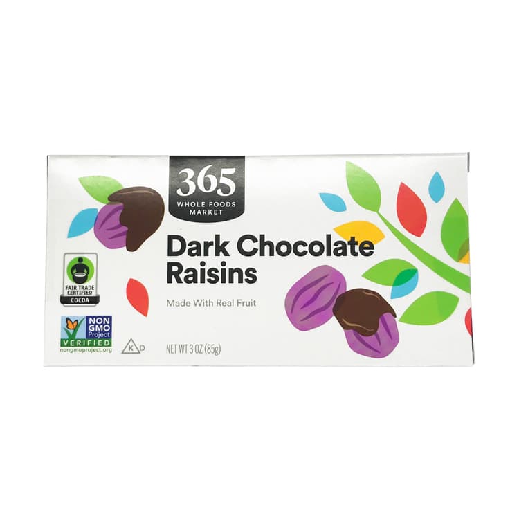 365 By Whole Foods Market Chocolate Covered Raisins