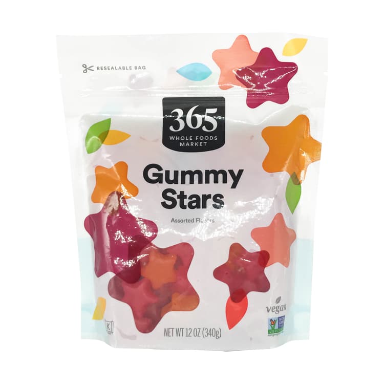 Candy, Gummy Stars - Assorted Flavors