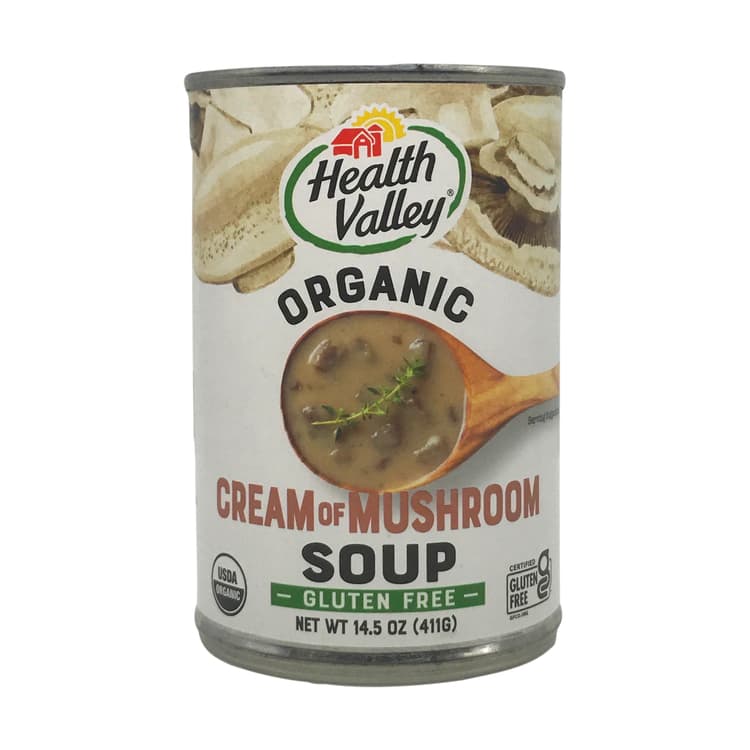 Health Valley Organic Cream Of Mushroom Soup