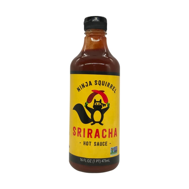 Ninja Squirrel Sriracha Hot Sauce