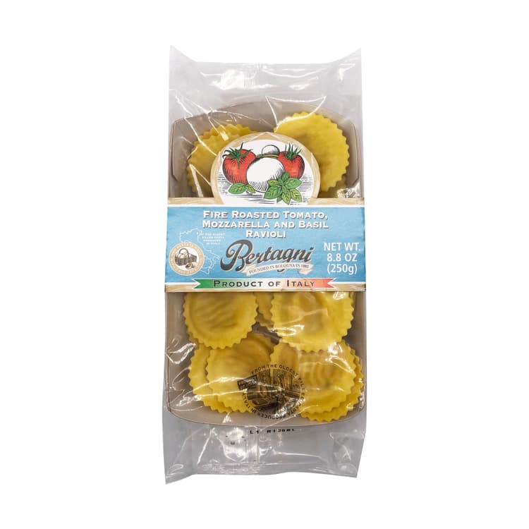 Bertagni Fire Roasted Heirloom Tomato, Mozzarella And Basil Ravioli