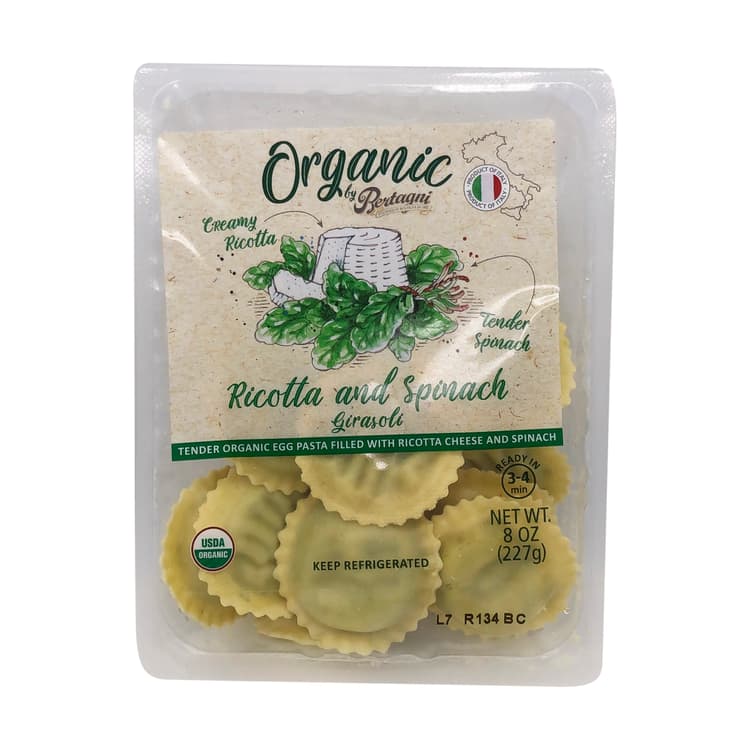 Bertagni Organic Ricotta And Spinach Girasoli