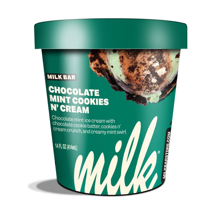 Milk Bar Chocolate Mint Cookies & Cream