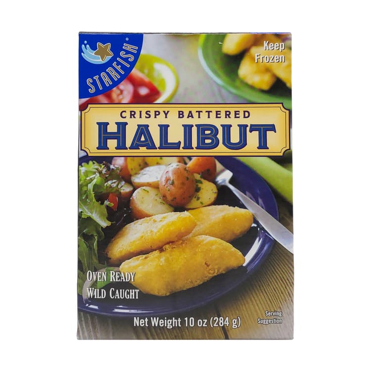 Starfish Crispy Battered Halibut