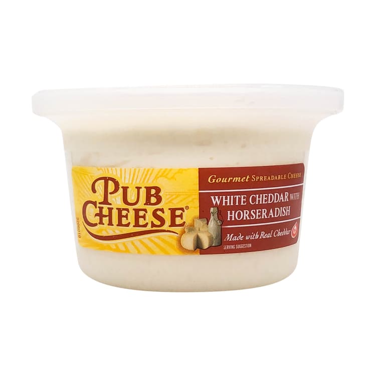 Sharp White Cheddar Spread White Cheddar Horseradish Pub Natural