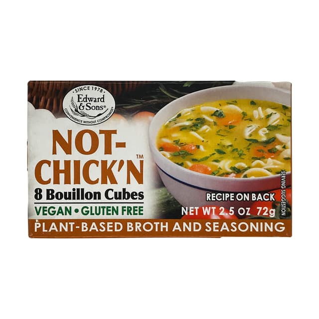 Is it Fish Free? Edward & Sons Not-chick'n Rich Golden Broth And Seasoning