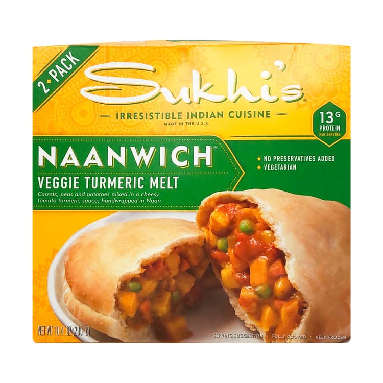Sukhi'S Turmeric & Potato Melt Naanwich