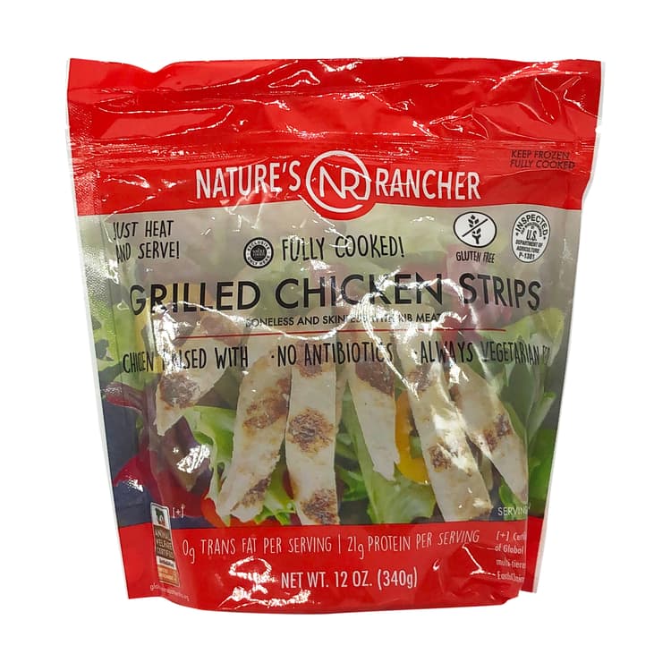 Fully Cooked Grilled Chicken Strips