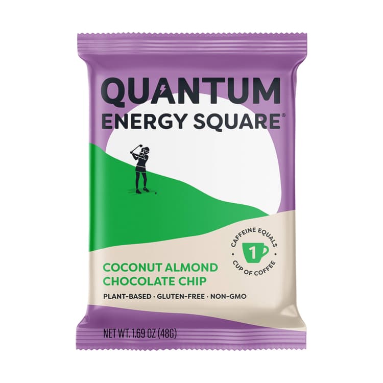 Quantum Energy Squares Coconut Almond Chocolate Chip