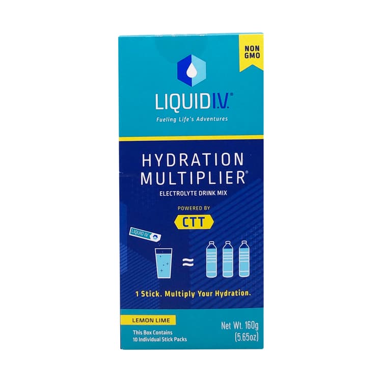 Liquid Iv Hydration Multiplier Lemon Lime Electrolyte Drink Mix