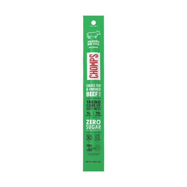 Is it Egg Free? Chomps Jalapeno Beef Stick