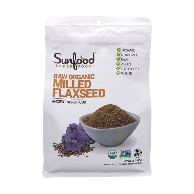 Sunfood Organic Milled Flax Seeds