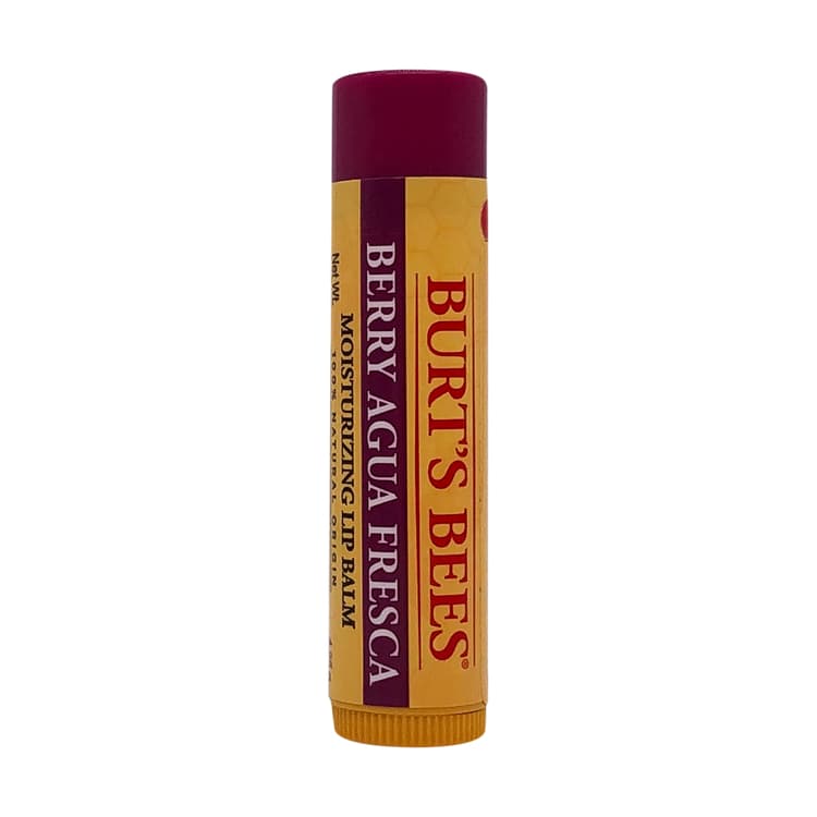 Burt'S Bees 100% Natural Origin Moisturizing Lip Balm, Berry Agua Fresca With Beeswax, 1 Tube