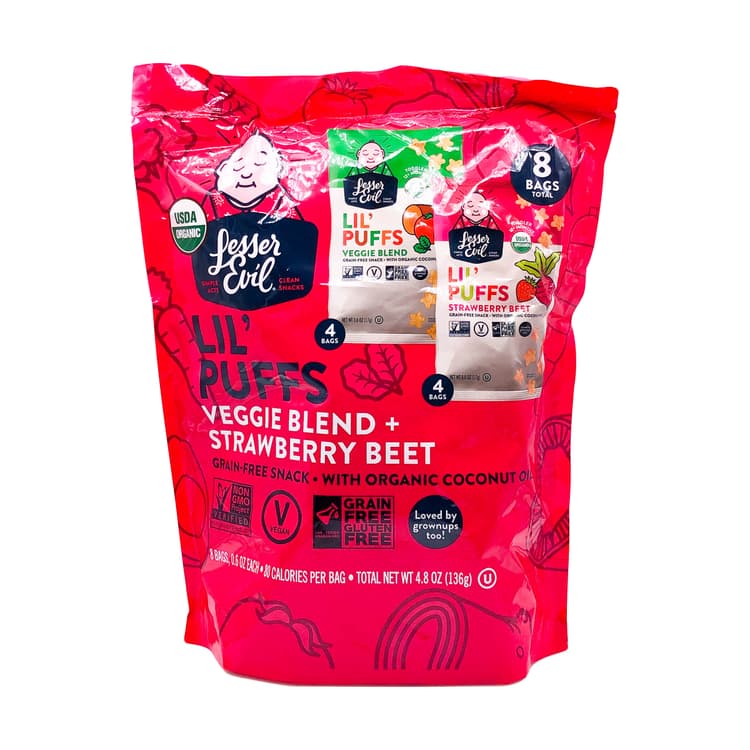 Strawberry And Veggie Multipack Puffs