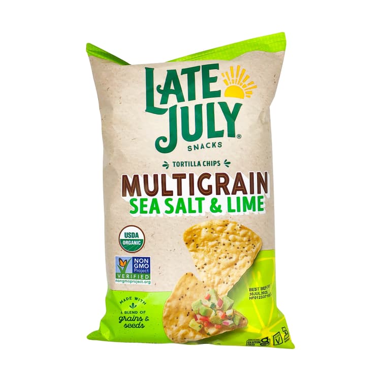 Late July Organic Multigrain Sea Salt & Lime Tortilla Chips