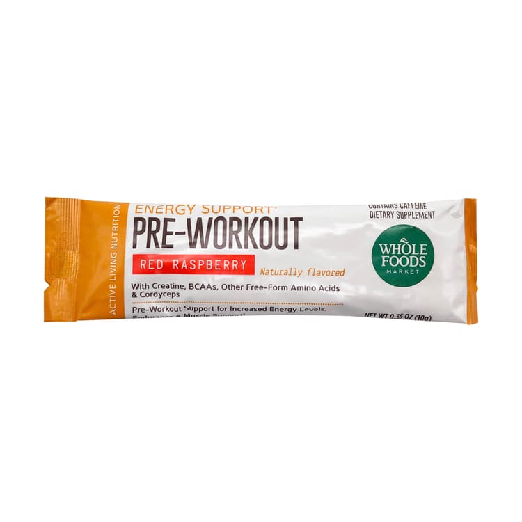 Whole Foods Market Red Raspberry Preworkout Stick