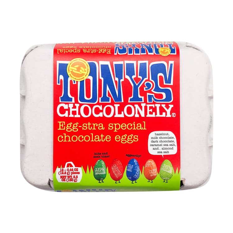 Tonys Choc Easter Eggs Carton