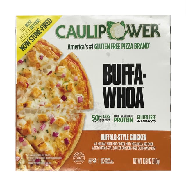 Is it Mediterranean Diet Friendly? Caulipower Buffalo Style Chicken Cauliflower Crust Pizza