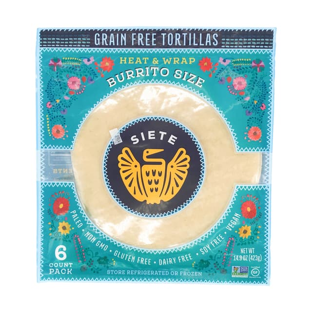 Is it Paleo? Siete Foods Grain Free Burrito Size Tortillas