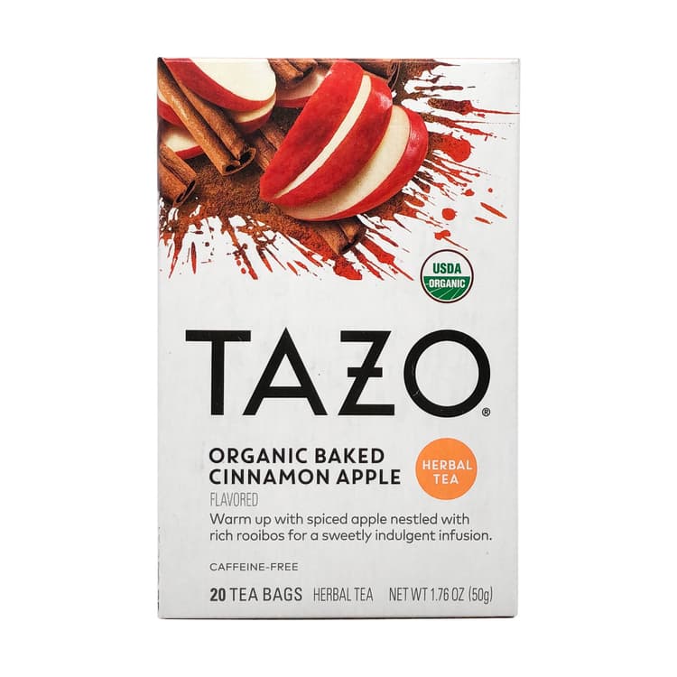 Tazo Organic Baked Cinnamon Apple Herbal Tea