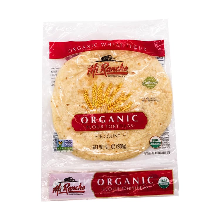 Mi Rancho Organic Flour Soft Taco Tortillas