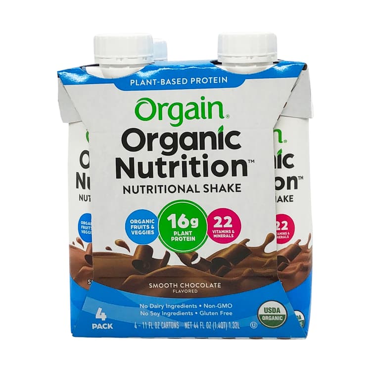 Orgain Organic Chocolate Plant Based Shake