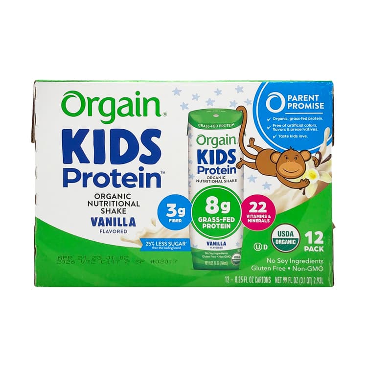 Orgain Organic Healthy Kids Vanilla Shake
