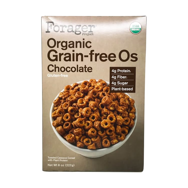 Forager Organic Grain-free Gluten-free Chocolate Cereal