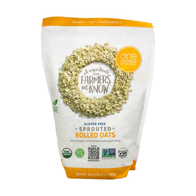 Is it Soy Free? One Degree Organic Foods Sprouted Rolled Oats