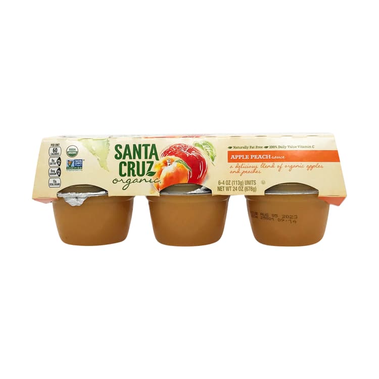 Santa Cruz Organic Apple Peach Sauce