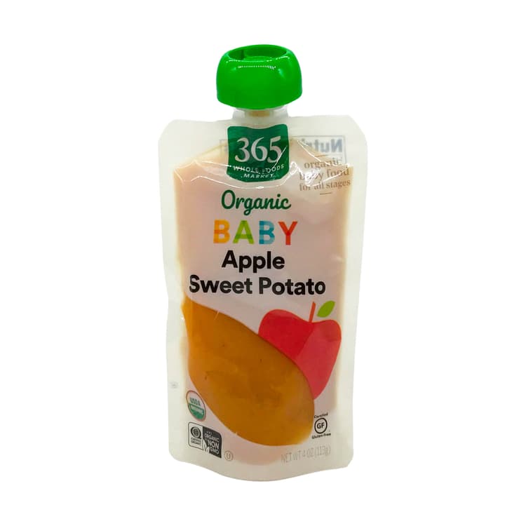Organic Apple Sweet Potato Baby Food