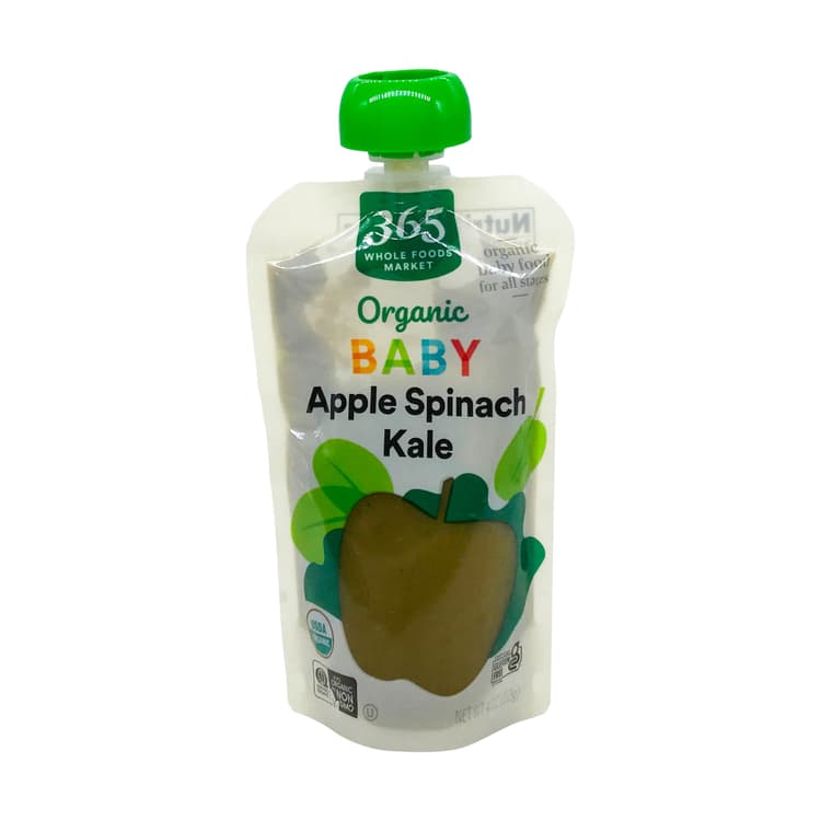 Organic Apple Spinach Kale Baby Food