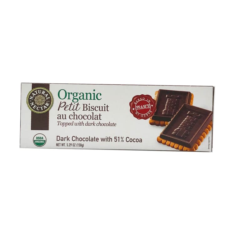 Natural Nectar Organic Dark Chocolate Biscuit