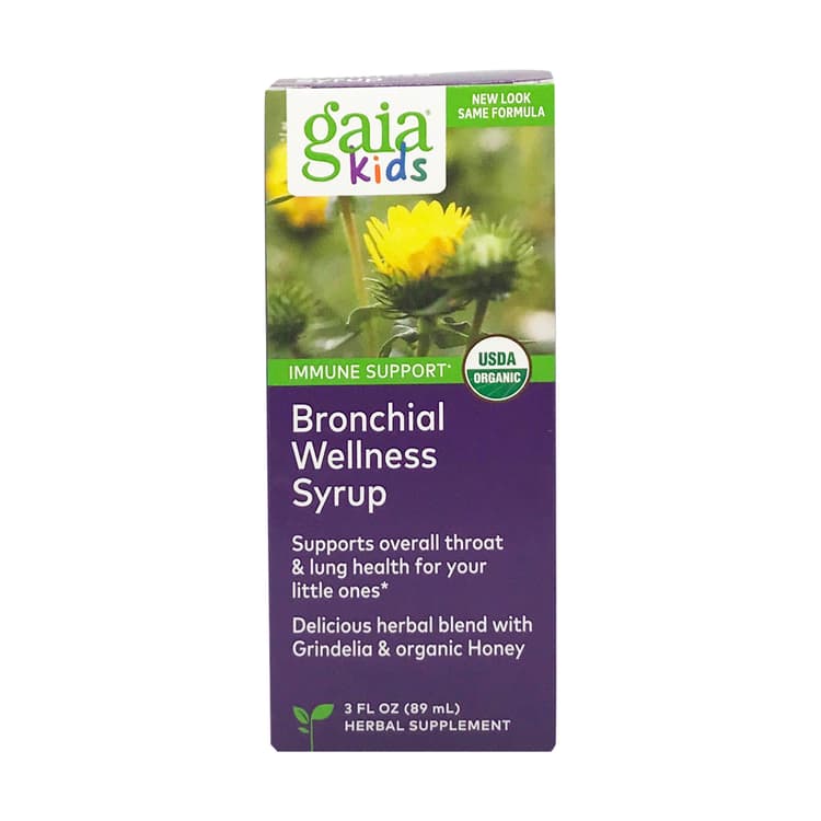Gaia Herbs Organic Bronchial Wellness For Kids