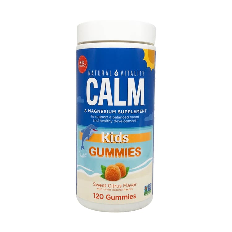 Natural Vitality Sweet Citrus Calm Kids Gummies, 120 Gummies