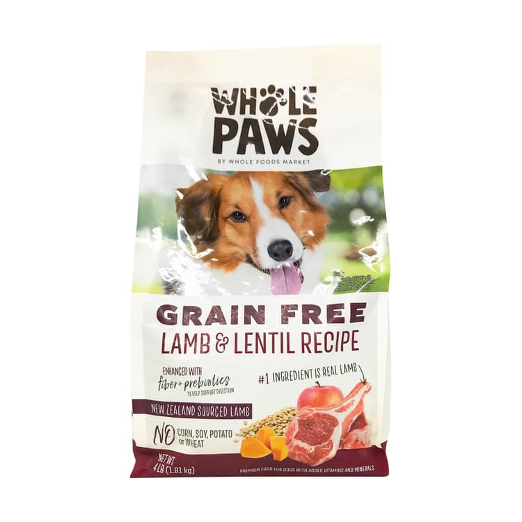Dog Grain Free Lamb With Lentils Recipe