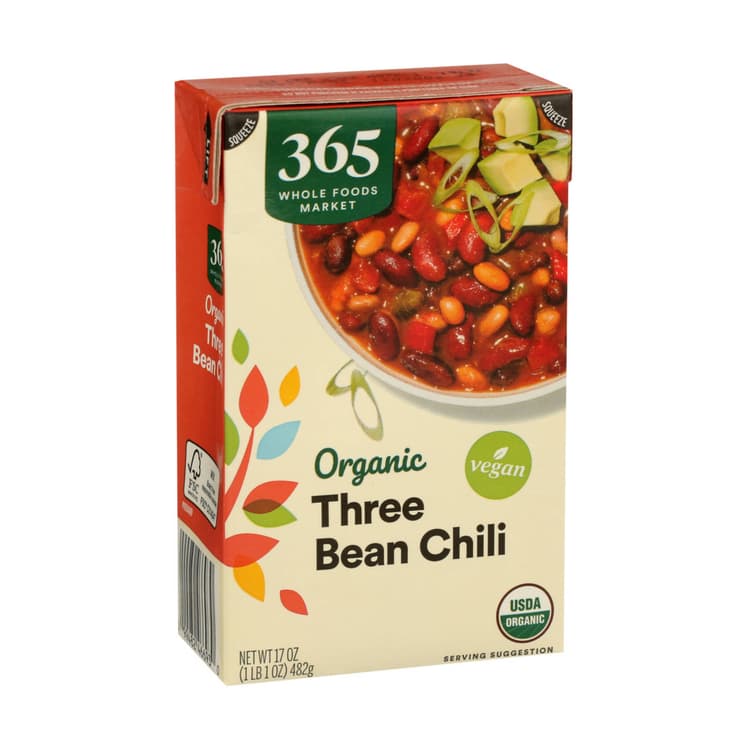 365 Whole Foods Market Organic Three Bean Chili