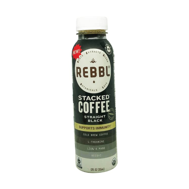 Organic Straight Black Stacked Coffee