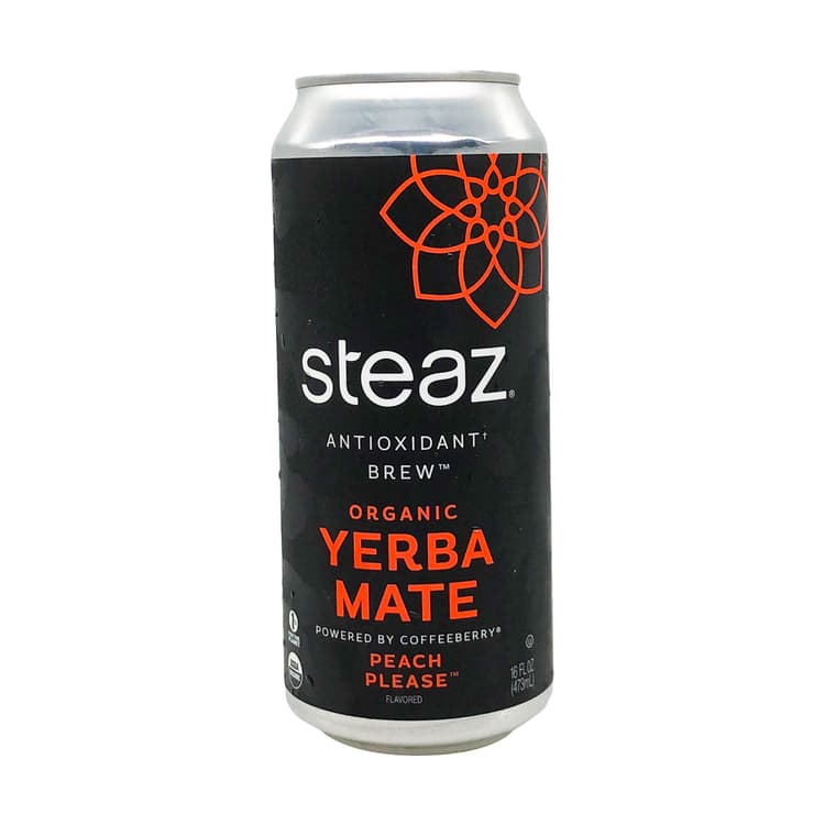 Steaz Organic Peach Please Yerba Mate